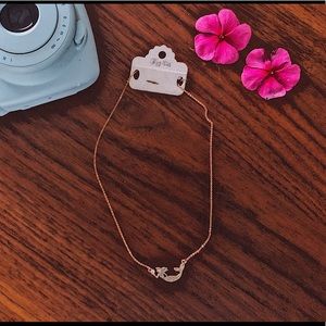 Bronze mermaid necklace